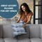 Americanflat Abstract Blurred Throw Pillow with Premium Polyester